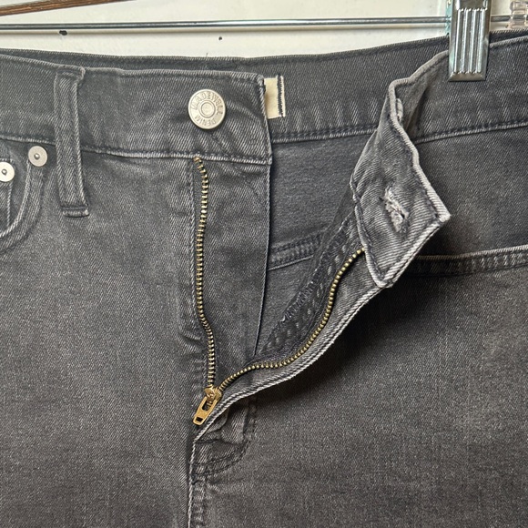 Madewell High Rise Denim Shorts Black - Picture 5 of 8